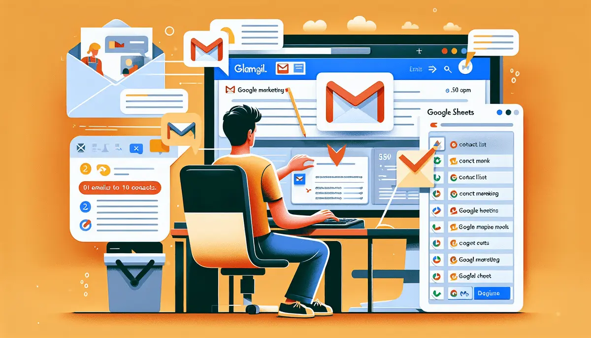 So sendest du kostenlos Newsletter mit Mail Merge in Gmail &#038; Google Sheets (bis zu 500 Kontakte)